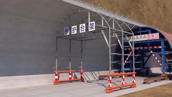 红花岗区隧道施工动画制作公司 - 隧道施工工艺和施工方法 - 隧道施工汇报动画视频 - bim 工程施工动画